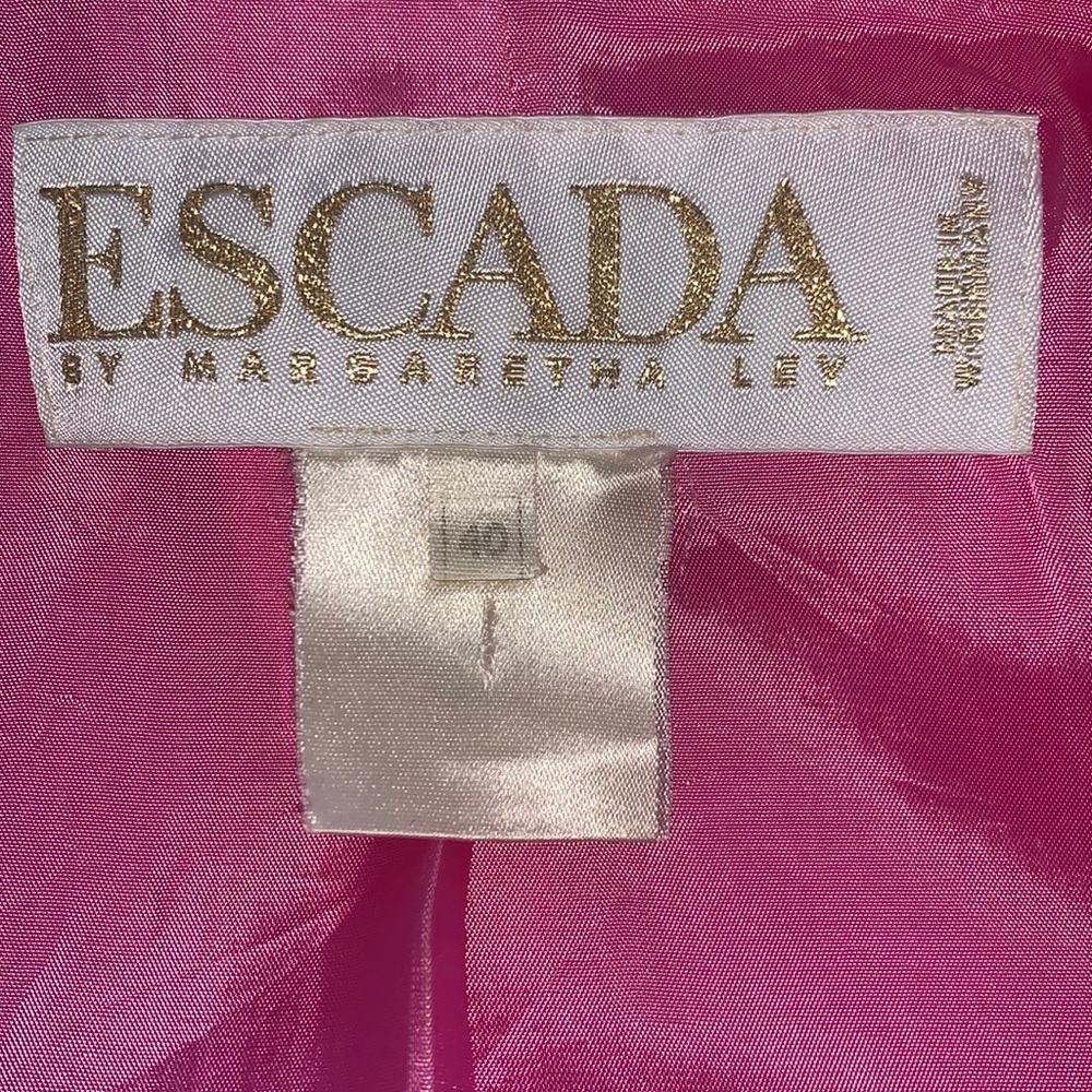 Escada wool pink jacket - Picture 4 of 6